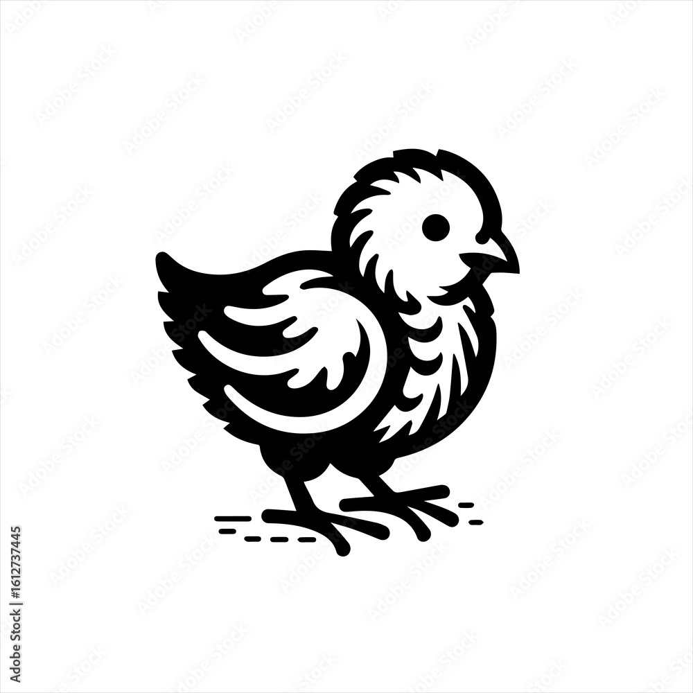 Obraz premium vector illustration of a chicken