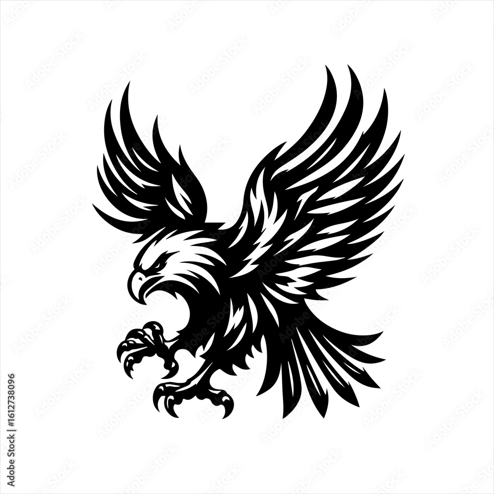 Obraz premium eagle tattoo design