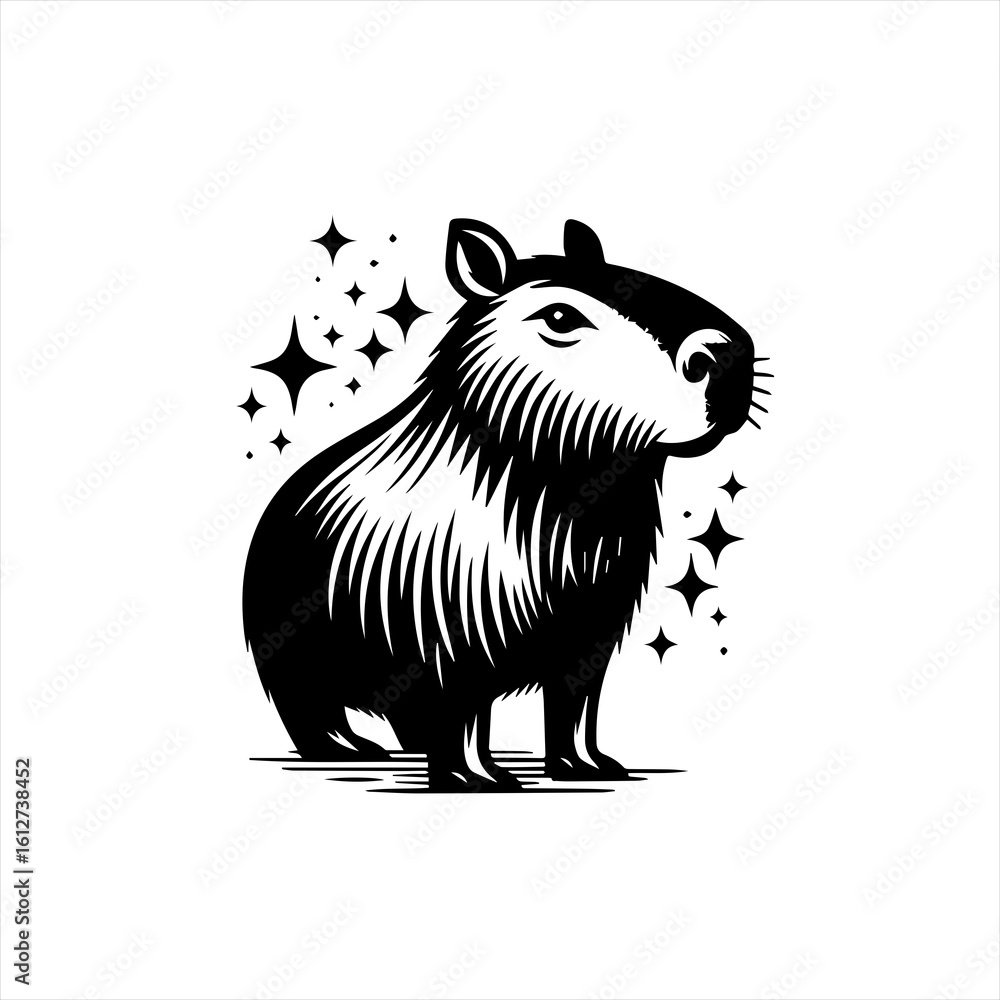 vector illustration of a cartoon rat vector illustration of a cartoon rat