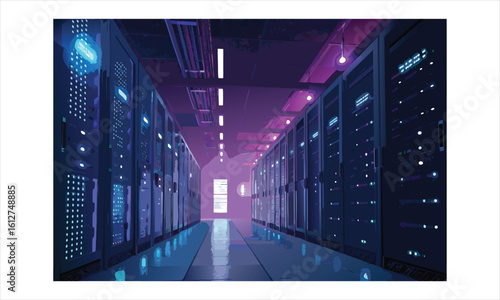 network server room