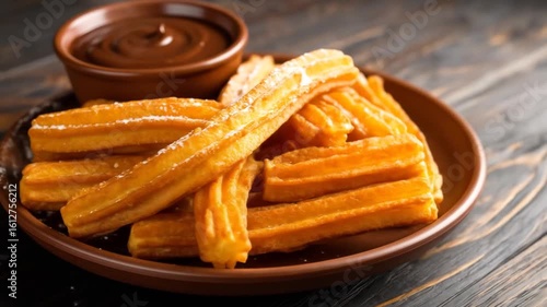 Crispy Churros with Chocolate Dip: A Delicious Dessert
