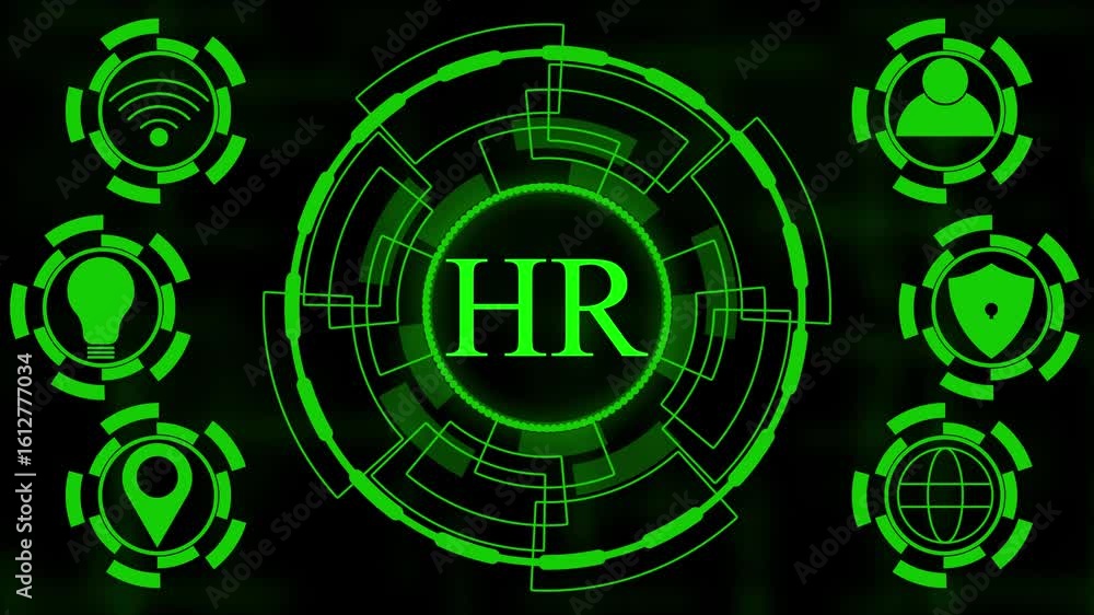 Business, Technology, Internet and network concept.A Data Security Business concept on a futuristic ,Blue wave digital data flow.Human Resources HR management concept. Business, Technology, Internet and network concept.A Data Security Business concept on a futuristic ,Blue wave digital data flow.Human Resources HR management concept.