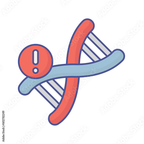 Dna Vector Icon which can easily modify or edit