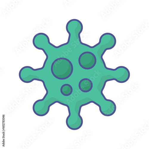 Bacteria Vector Icon which can easily modify or edit