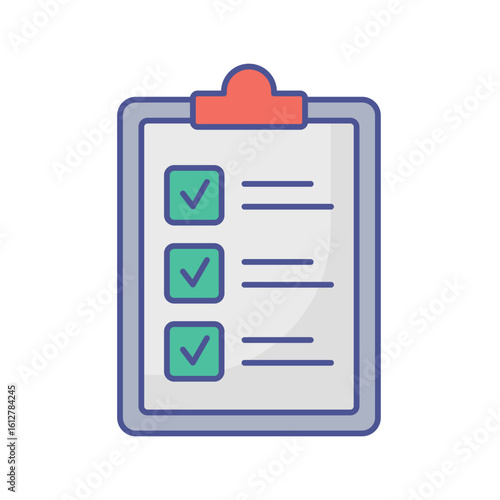 Approved list Vector Icon which can easily modify or edit