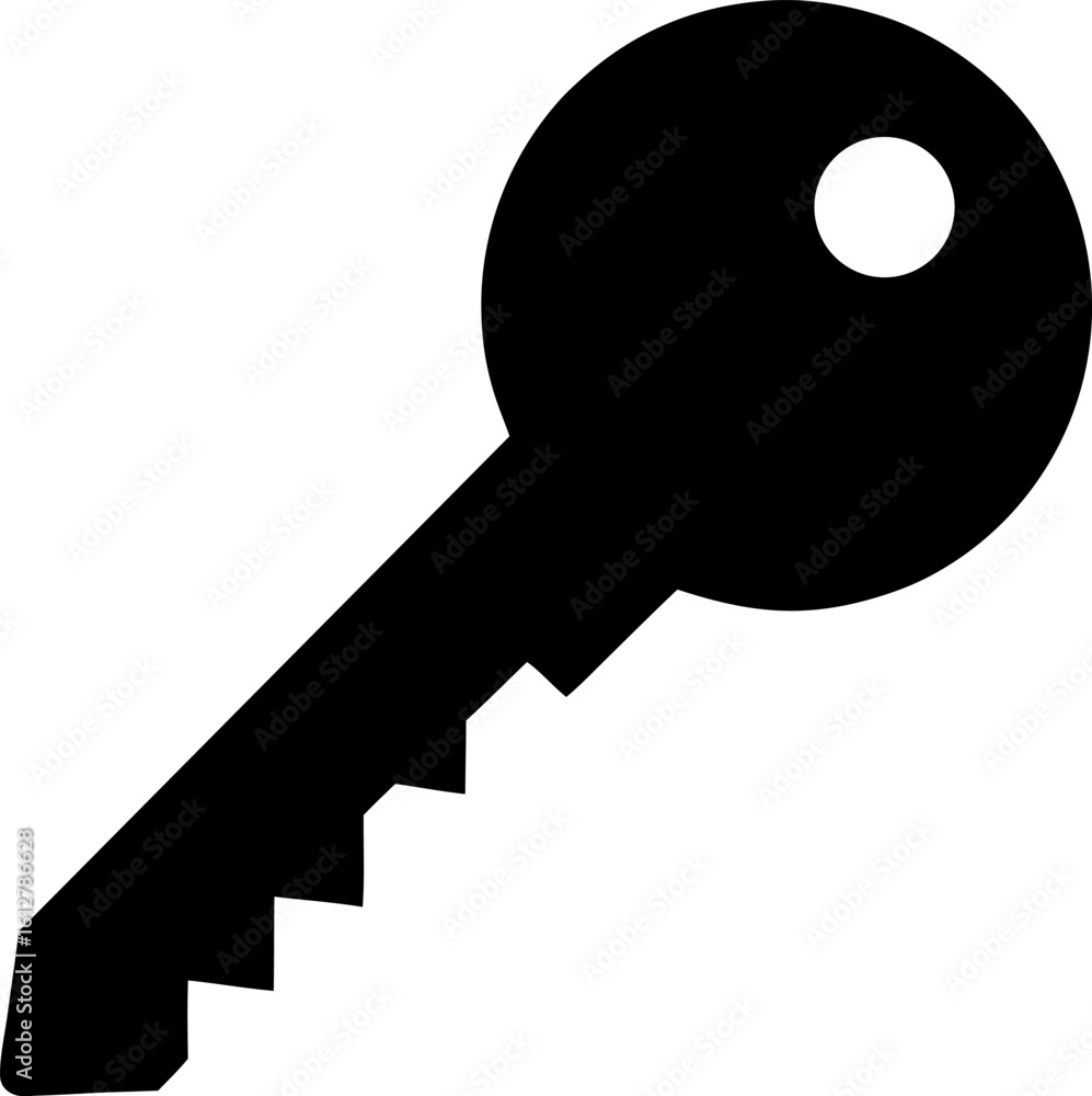 Photorealistic Diagonal Key Photorealistic Diagonal Key