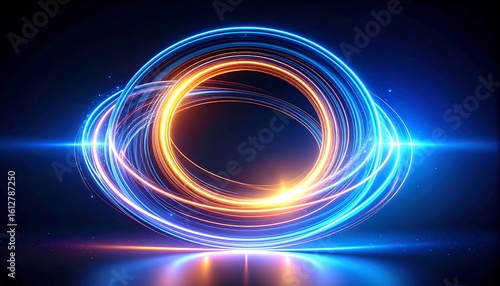 Abstract glowing rings (1)