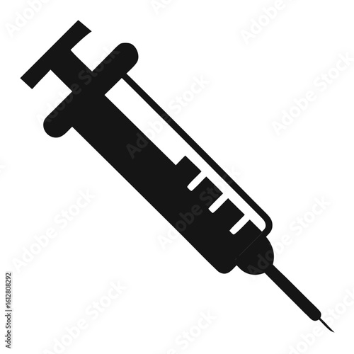 drug-injection Medical And Healthcare In Flat Design syringe medicine, needle, injection isolated vaccination healthcare hospital drug icon line airt vactor Illustrations symbol on white backgroud