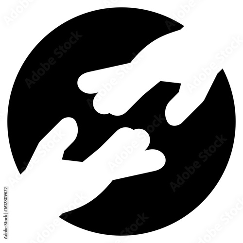Reach Out glyph icon
