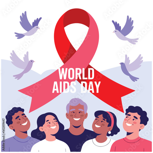 World AIDS Day flyer image poster 7.eps