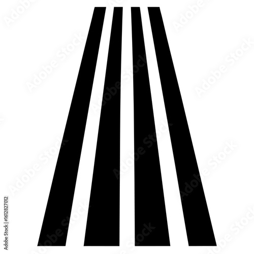 black and white lines on white