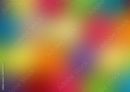 Wallpaper Mural Abstract pixelated rainbow gradient background with soft blended colors Torontodigital.ca