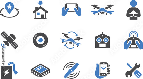 Communication and Customer Support Icons – Chat, Phone, Help Desk, Agent, Call Center, Service, Message, Assist, Contact, Network, Online, Customer Care, Icon Set, Business, Digital, Technology, Talk,
