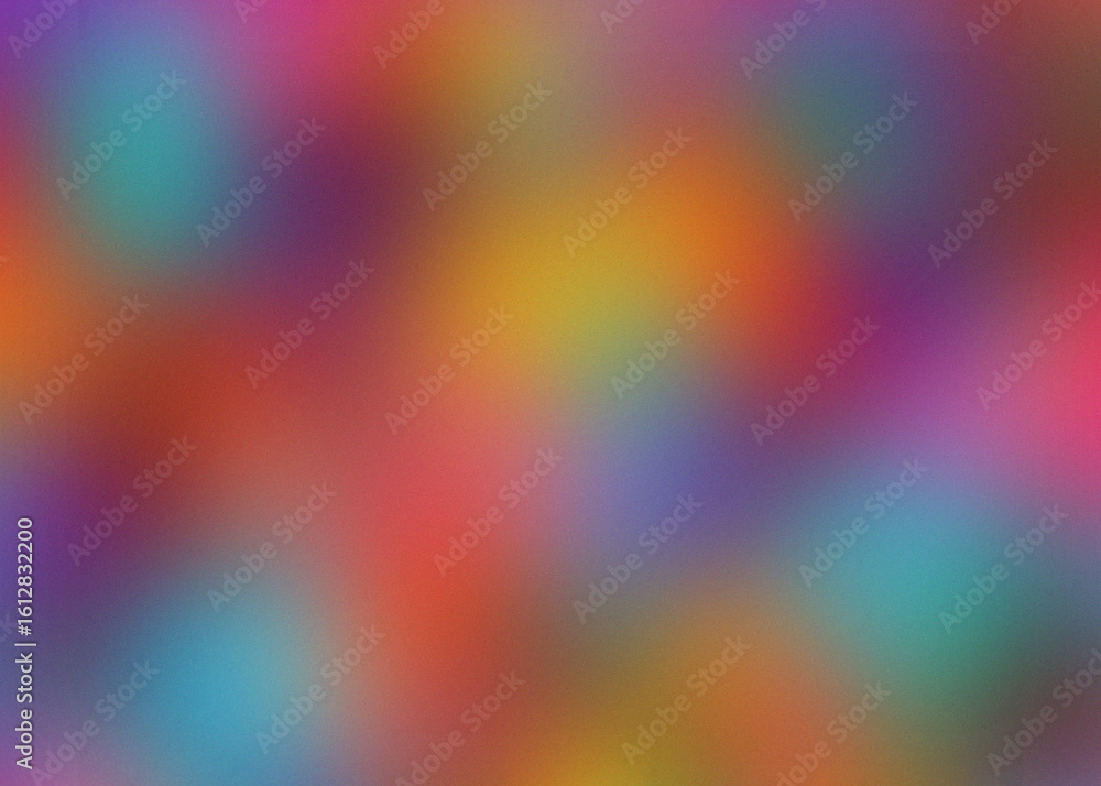Obraz premium Vibrant abstract mosaic of blended colors