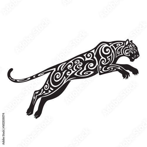 This name reflects the subject (leopard), style (silhouette, vector), and background (white) in an easy-to-understand way without using a colon Let me know if you'd like a shorter or more creative ver