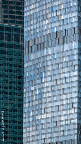 Wallpaper Mural blue wall business buildings architectural background Torontodigital.ca