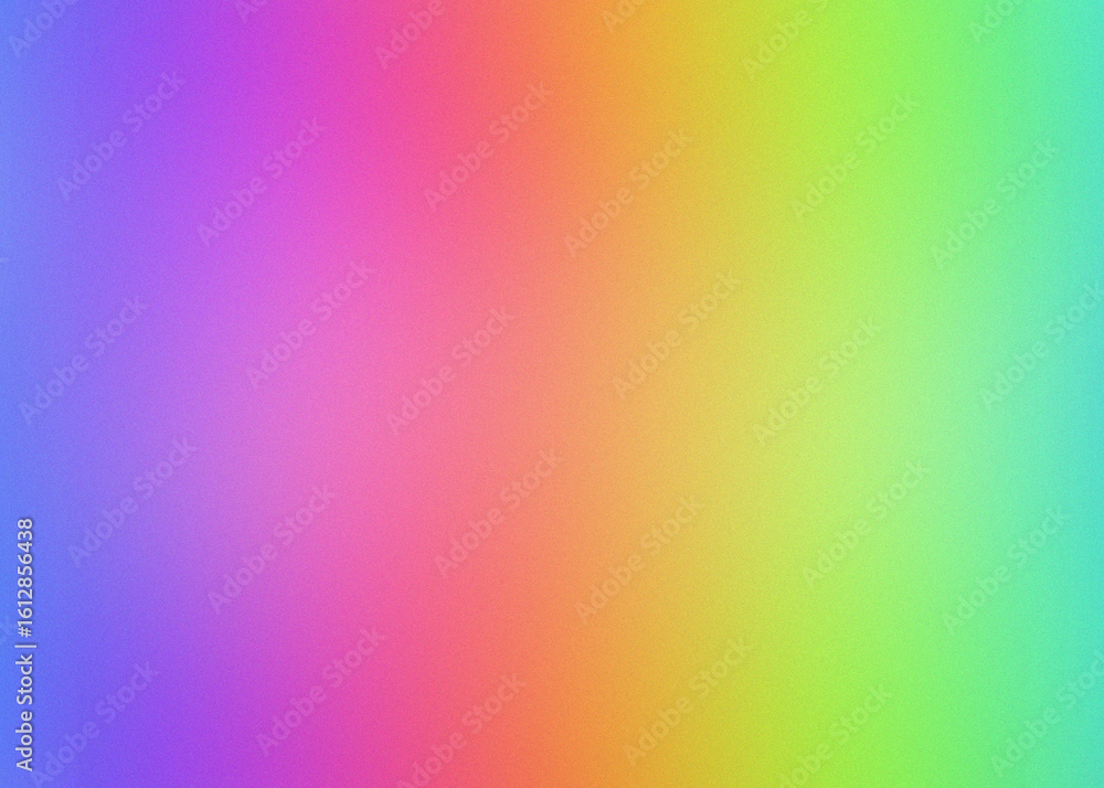Obraz premium Vibrant rainbow gradient pixelated background with soft color transition