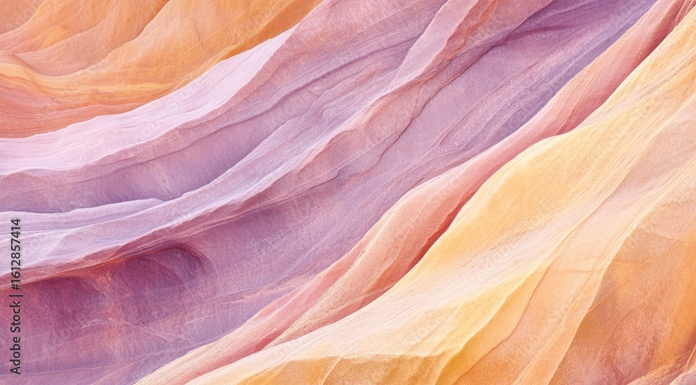 Obraz premium Colorful sandstone layers
