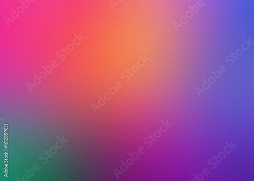 Abstract pixelated gradient background with vibrant pink orange and blue colors
