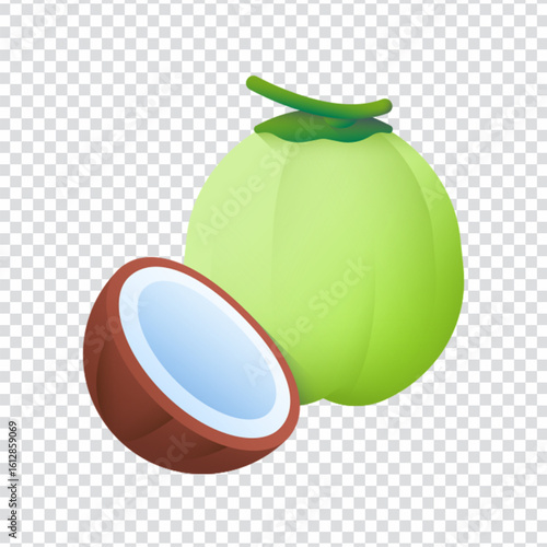 Tropical coconut