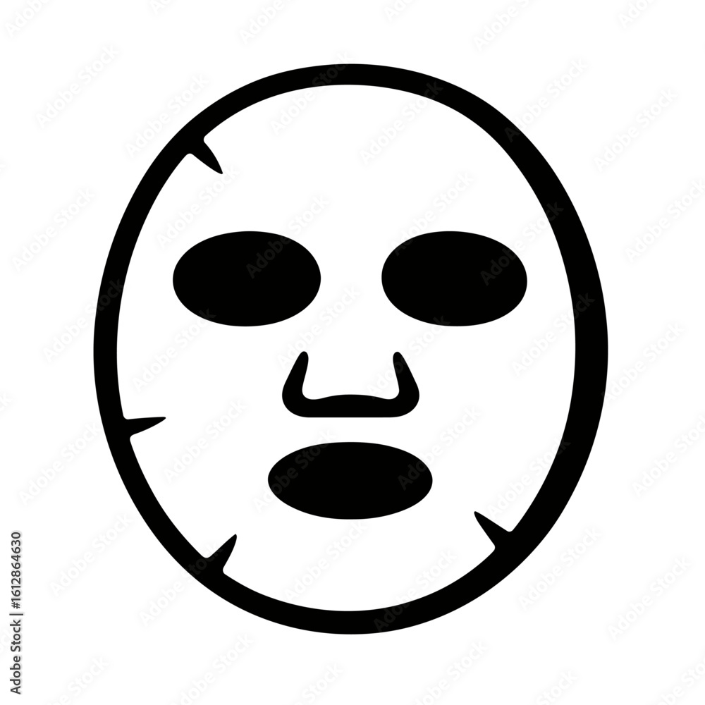 Sheet Facial Mask for Skincare Routine and Beauty Treatment Sheet Facial Mask for Skincare Routine and Beauty Treatment
