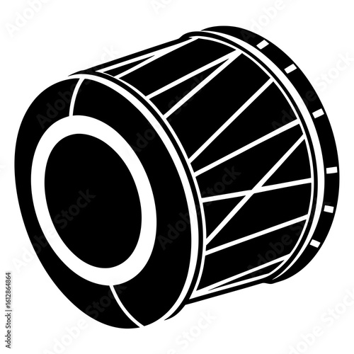 Traditional Drum Illustration