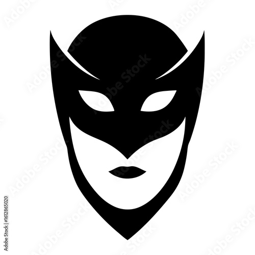 Mysterious Masked Face