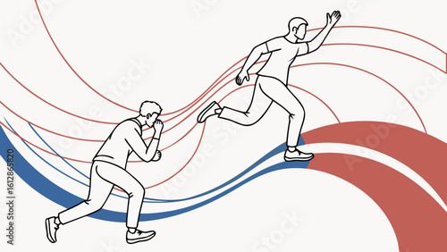Running competition sport athlete runner race competition speed challenge pursuit motivation achievement