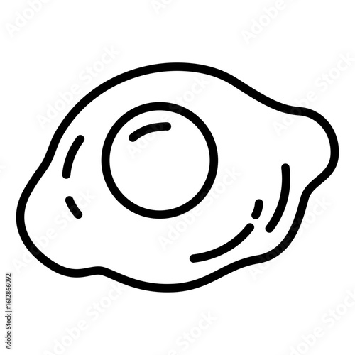Omelette icon vector image. Can be used for Morning and Breakfast.