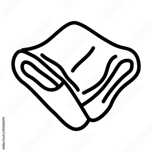 Cleaning Cloth icon vector image. Can be used for House Cleaning.