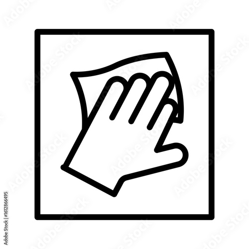 Cleaning Glass icon vector image. Can be used for House Cleaning.