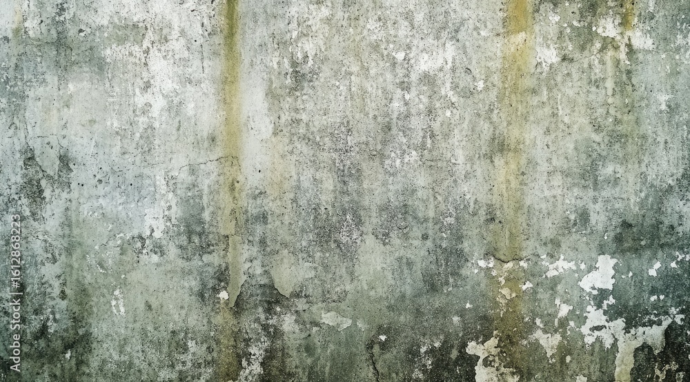 Obraz premium Weathered gray concrete wall