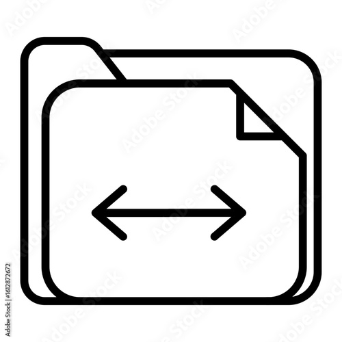 File Transfer icon vector image. Can be used for Web Hosting.
