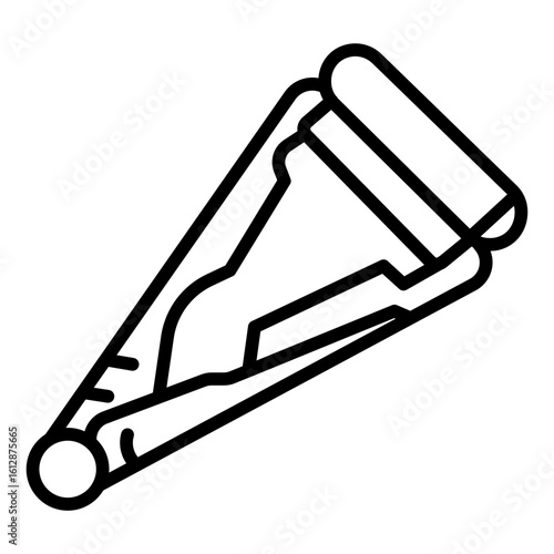Hair Curler icon vector image. Can be used for Spa.
