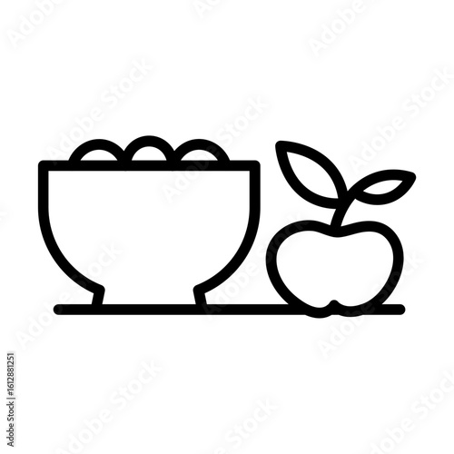 Jail Food icon vector image. Can be used for Prison.