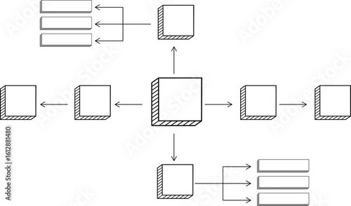 Mind Maps Infographic Diagram Chart