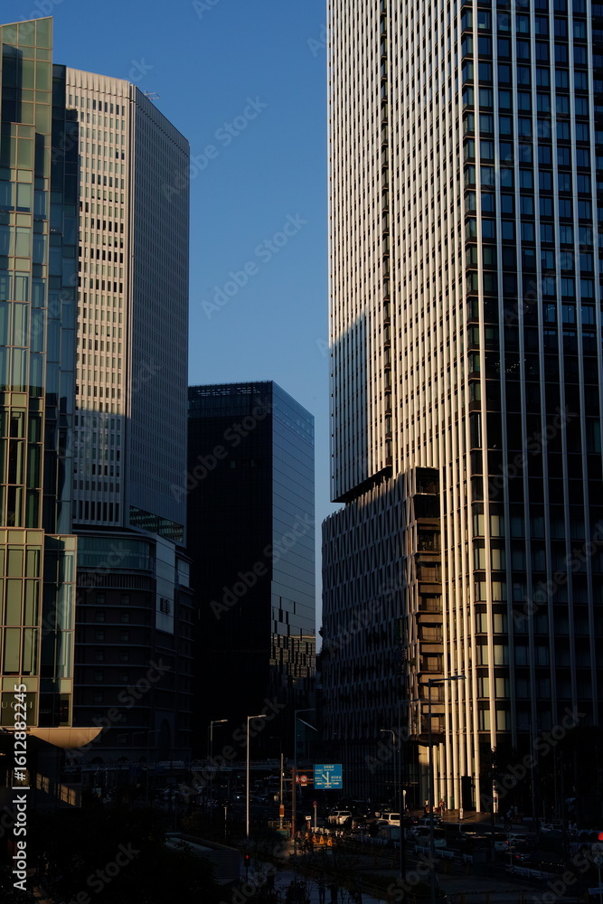 Obraz premium 都市 