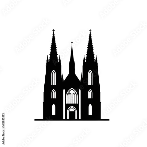 Minimalist vector icon of a horizontal pull-up bar. Simple black graphic symbol for fitness, workout, gym, and calisthenics training.