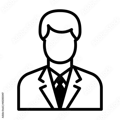 Financial Advisor icon vector image. Can be used for Women.