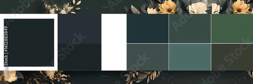 Floral Design for Ceremony Template and Background photos Setting albums