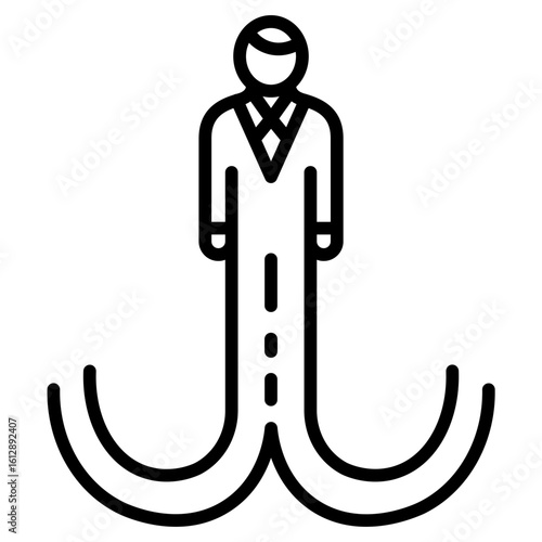 Market Leadership icon vector image. Can be used for Business Analytics.