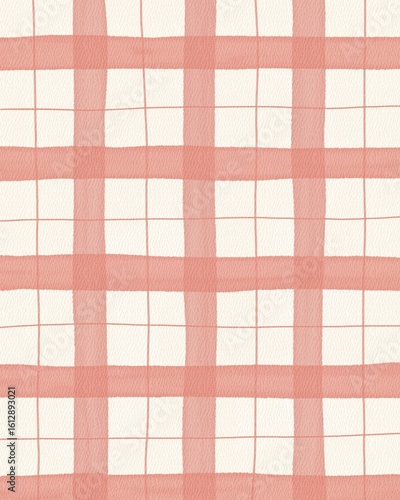 Soft Watercolor Plaid Background