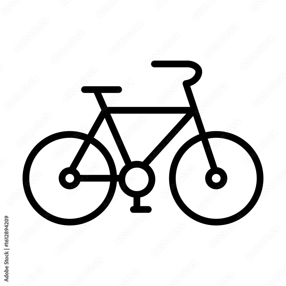 Bicycle icon vector image. Can be used for Earth Day. Bicycle icon vector image. Can be used for Earth Day.