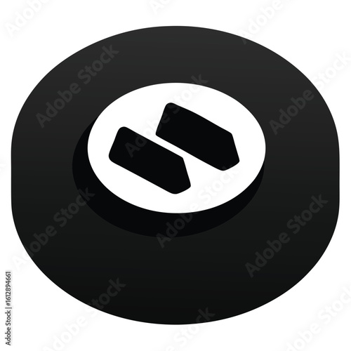 Wallpaper Mural Pill icon, capsule vector, medicine silhouette, pharmaceutical graphic, healthcare drug symbol, medication illustration
 Torontodigital.ca