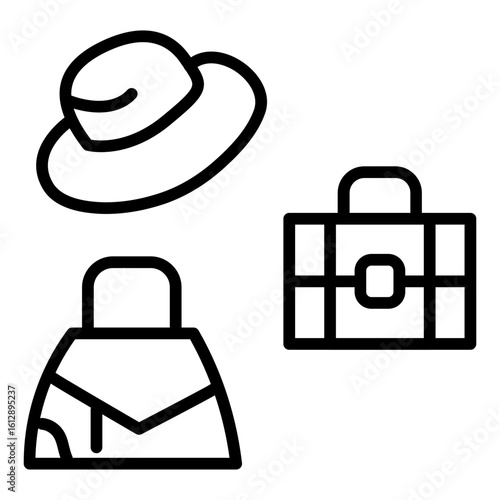 Milan Fashion icon vector image. Can be used for Italy.