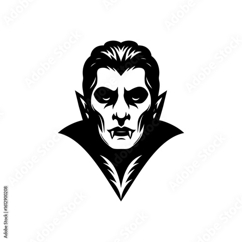 Black Vampire Logo for Designers