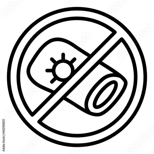 Antibacterial Fabric icon vector image. Can be used for Fabric Features.
