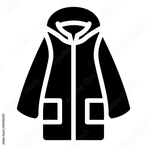 raincoat Solid icon