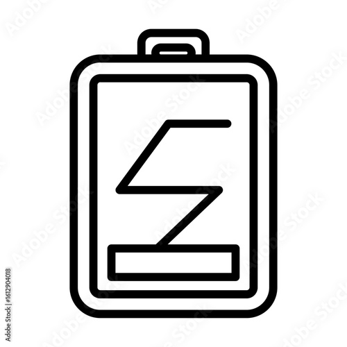 Battery Duration icon vector image. Can be used for Battery and Power.