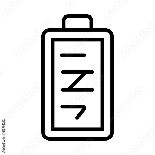Empty Battery icon vector image. Can be used for Battery and Power.